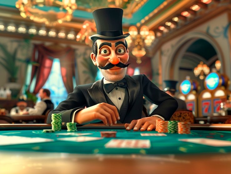 Ilustrasi hiburan modern sports dan casino mobile bigslot188